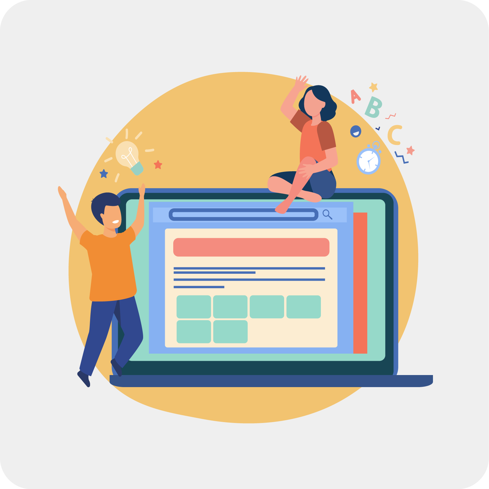 Link zu Selbstlernkurse für Schüler/-innen