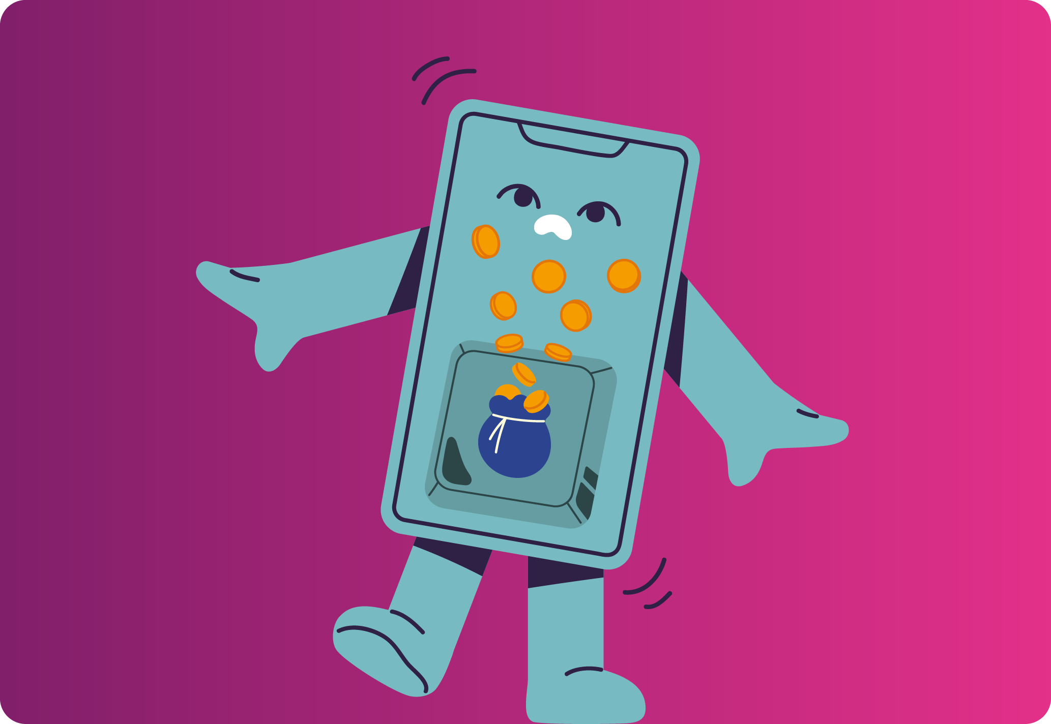 Aber gib das Geld für was Sinnvolles aus, okay?