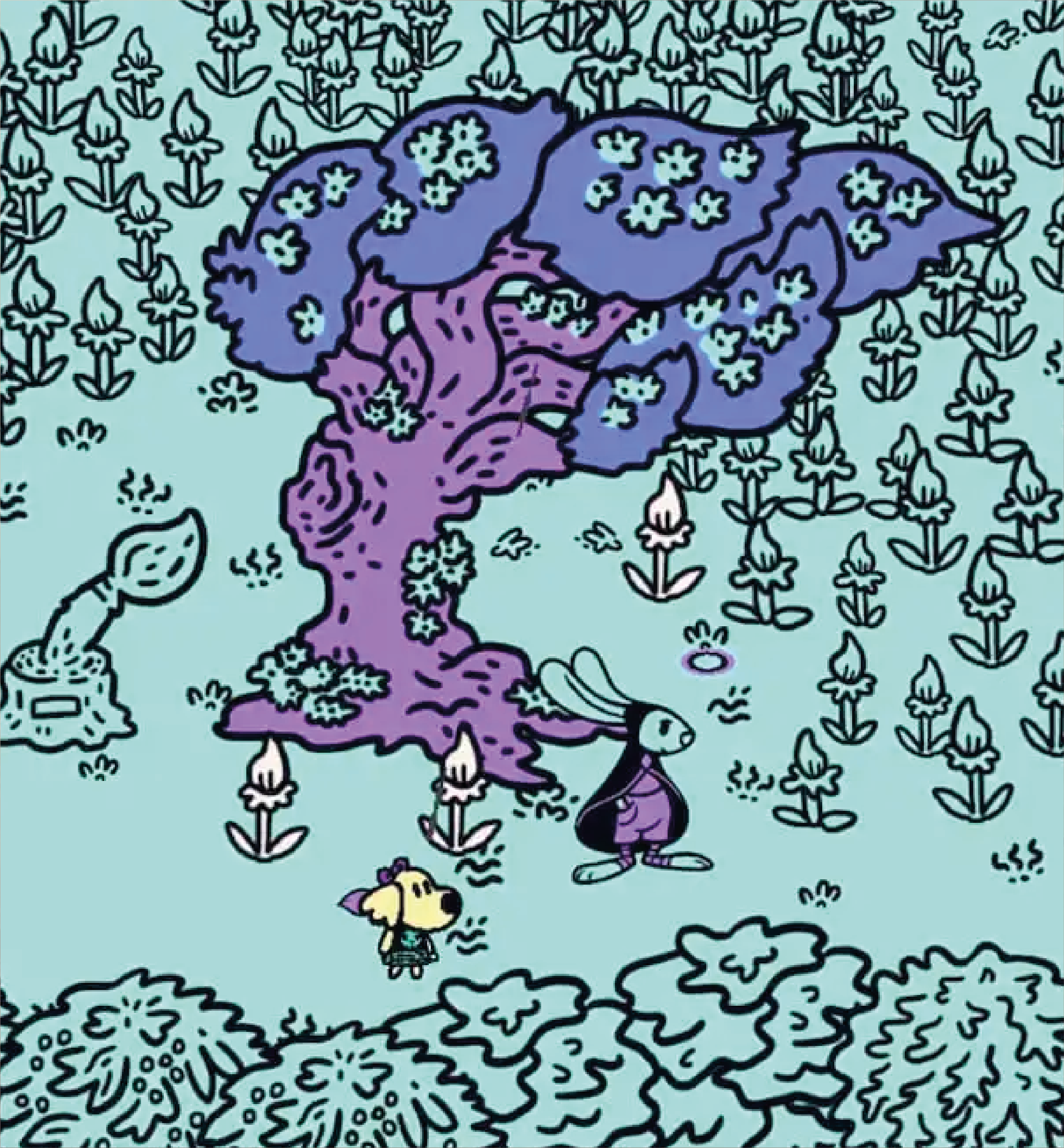 Screenshot aus Chicory: A Colorful Tale