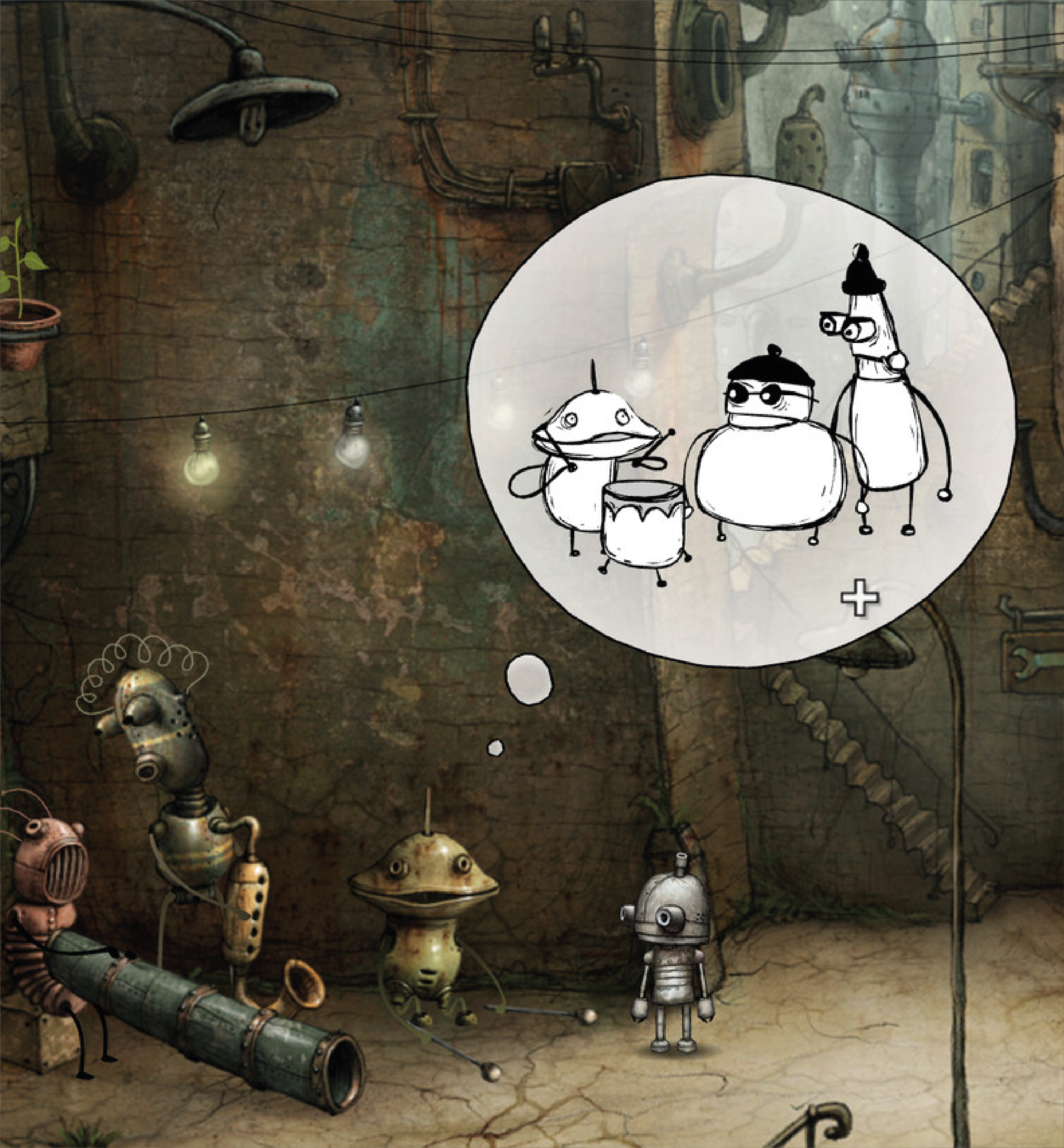 Screenshot aus Machinarium